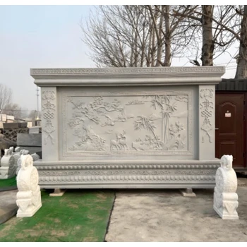 鄂州石雕影壁墻生產(chǎn)廠家,石雕浮雕墻廠家