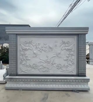 崇明石雕影壁墻生產(chǎn)廠家,石雕浮雕墻廠家