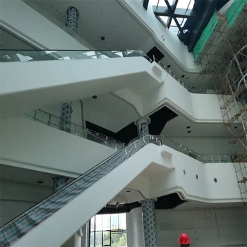 湖南青島grg廠家grg中庭攔河