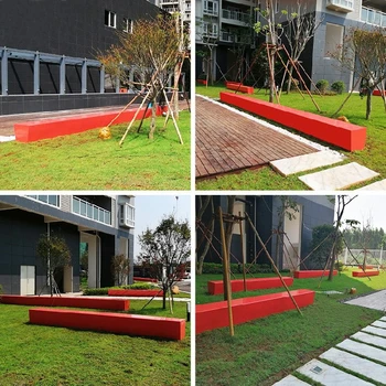 廣場(chǎng)異形樹池坐凳工廠