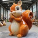 玻璃鋼卡通動物雕塑設計圖
