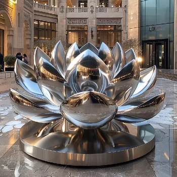 公園蓮花雕塑工廠