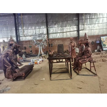 景區(qū)少數(shù)民族雕塑加工