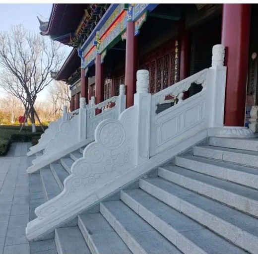南京寺廟石欄桿價格,寺院石欄桿