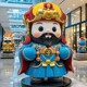玻璃鋼卡通動物雕塑圖