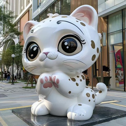 長治卡通動物雕塑,玻璃鋼卡通雕塑廠家