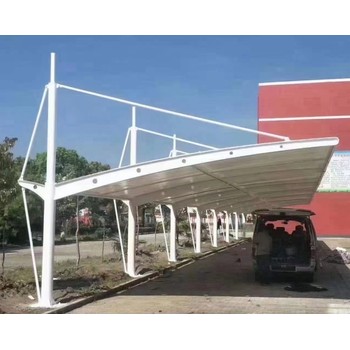 宿遷小區(qū)停車棚定做,小區(qū)膜結(jié)構(gòu)雨棚批發(fā)價格