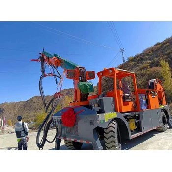 濕噴臺車CSP30車載式濕噴臺車鑫通機械