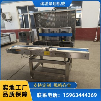 羊肉切条切片设备鲜肉水平切片机器鸡肉切片机流水线