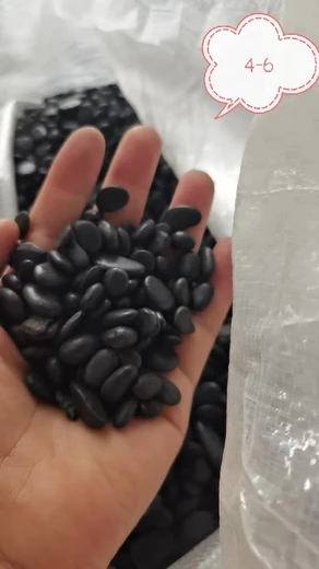 宜昌當陽市黑色黑色拋光鵝卵石