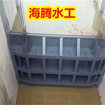 百色鋼制閘門供應,景觀水庫液壓鋼壩翻板