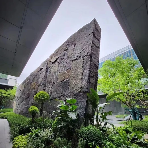 怒江中國黑置石景觀河道景石廠家