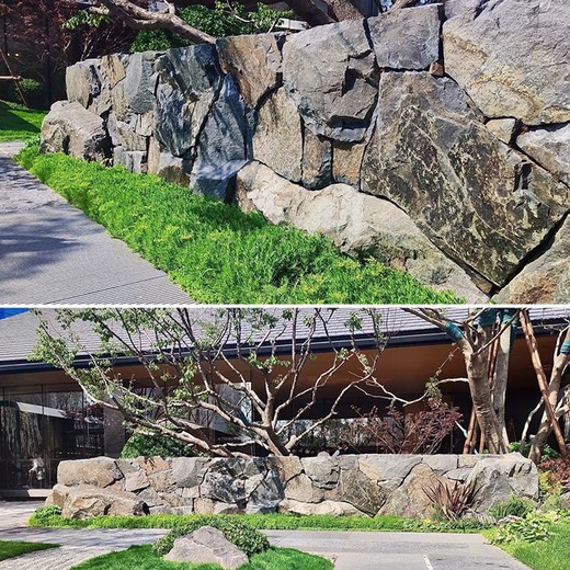 山西中國黑置石景觀河道景石廠家