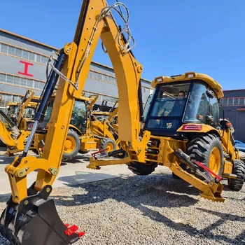 鹽都天津港口反鏟裝載一體機(jī)兩頭忙挖掘裝載機(jī)