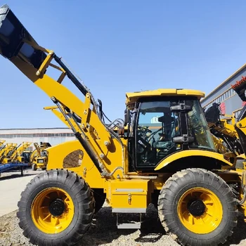 鹽都天津港口反鏟裝載一體機(jī)兩頭忙挖掘裝載機(jī)