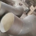 陶瓷片現(xiàn)場施工-現(xiàn)場施工隊-內(nèi)襯陶瓷耐磨彎頭施工
