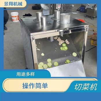 雙頭切菜機(jī)預(yù)制菜切菜機(jī)器山藥切片機(jī)器