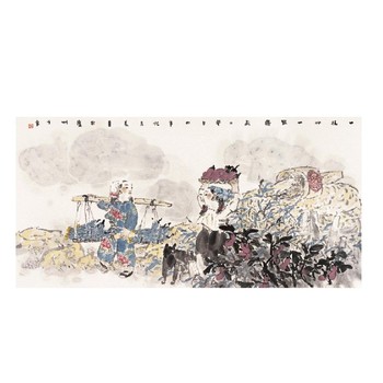 太原水墨字畫,乾隆時期字畫保利免費送拍