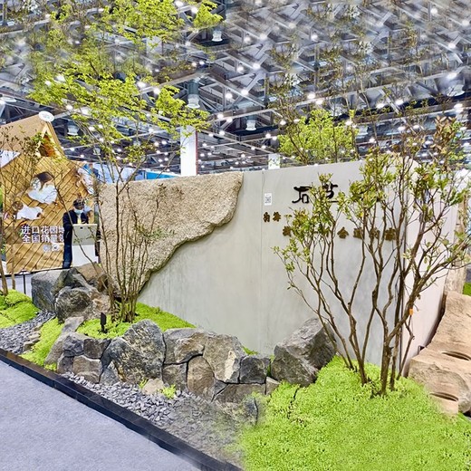 西安室外地鋪柏坡黃景墻廠(chǎng)家基地,天然原石柏坡黃景墻