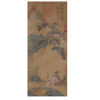 無錫山水字畫,乾隆時(shí)期字畫翰海免費(fèi)評(píng)估