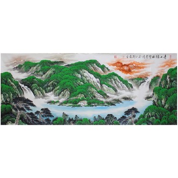 海口山水字畫,名家字畫華藝國際免費(fèi)征集