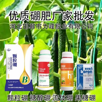 滴灌高純度硼肥產(chǎn)品定做,為峰肥業(yè)硼肥廠家批發(fā)