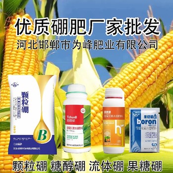 滴灌子硼肥什么牌子好,為峰肥業硼肥廠家批發