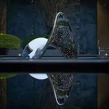 漳州藝術(shù)園林不銹鋼雕塑設(shè)計,不銹鋼雕塑創(chuàng)意設(shè)計廠家