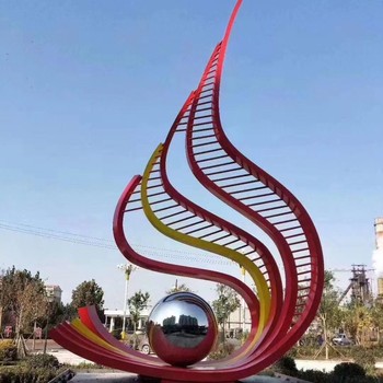 廈門藝術園林不銹鋼雕塑廠家,創意戶外景觀公園不銹鋼雕塑擺件