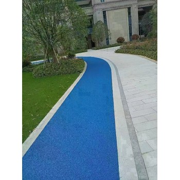 平谷水性聚合物彩色防滑路面,無機砂漿路面