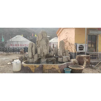 哈密新疆烏市假山水泥塑石廠家設(shè)計(jì)施工做塑石假山風(fēng)景石