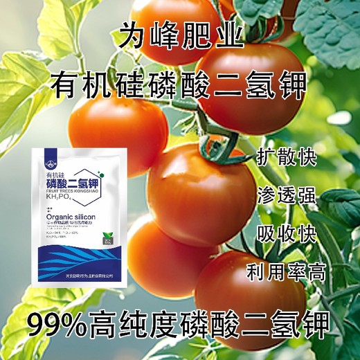 新型晶體有機(jī)硅磷酸二氫鉀好不好,為峰肥業(yè)公司招商