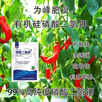 高磷高鉀顆粒有機硅磷酸二氫鉀什么時間用,為峰肥業(yè)公司招商