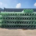 玻璃鋼夾砂鋼管電力工程