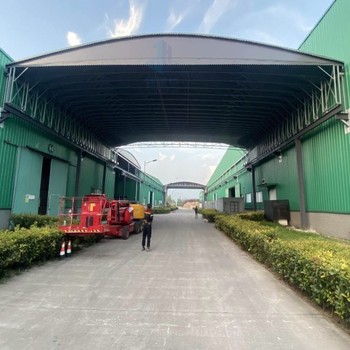 電動推拉蓬雨棚多少錢,球場遮陽棚