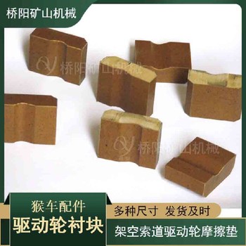 猴車配件K25摩擦襯塊85X78X39