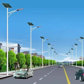 云南安寧6米100W太陽能路燈-太陽能路燈定制