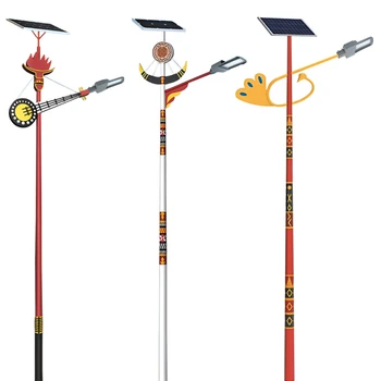 成都LED太陽能景觀燈廠家-太陽能路燈定制