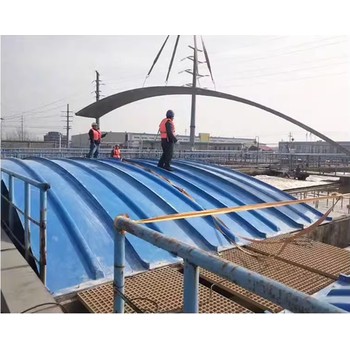 隴南經營玻璃鋼污水池拱形蓋板集氣罩電話-源頭廠家