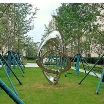 廣西大型校園不銹鋼雕塑廠家園林景觀