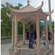 青石涼亭圖
