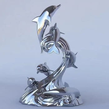 廣西大型校園不銹鋼雕塑廠家園林景觀