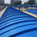 塔城定制玻璃鋼污水池拱形蓋板集氣罩尺寸-除臭蓋板