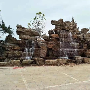 房山公園水泥假山人造塑山施工上門安裝-人造假山施工隊(duì)