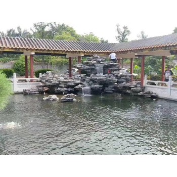 豐臺生態園塑石假山人造塑山施工上門安裝-人造假山施工隊