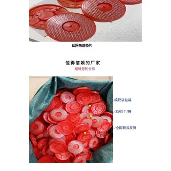 蜂窩式排水板熱熔墊片廠家價格
