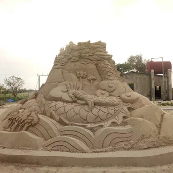 動(dòng)物沙子雕塑圖片,沙子雕塑生產(chǎn)廠(chǎng)家