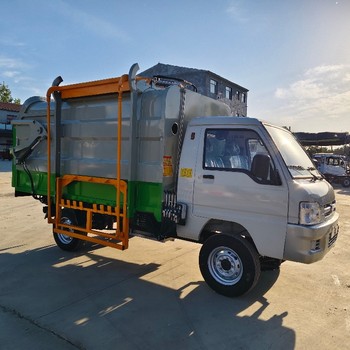 甘肅電動掛桶垃圾車全車定做