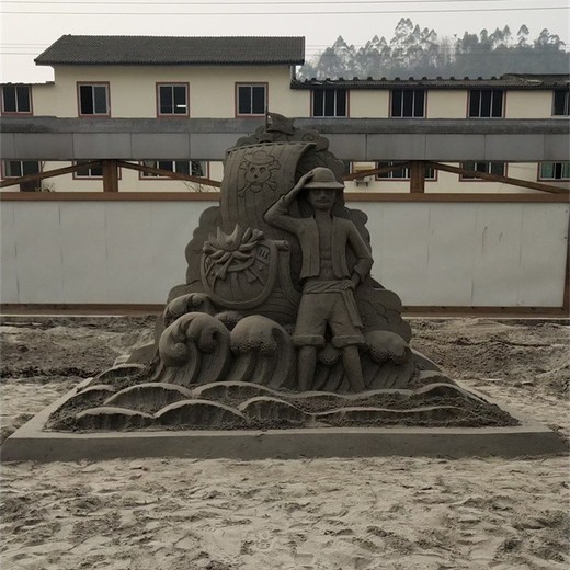 卡通沙子雕塑款式