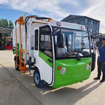 甘肅電動掛桶垃圾車全車定做